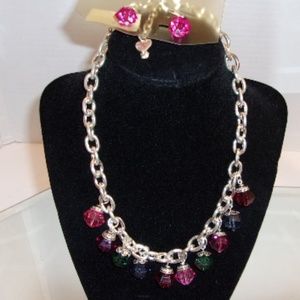 NWT IPPO NECKLACE & EARRINGS RETAIL $22 J12-5